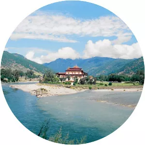 Mo Chhu - River in Bhutan