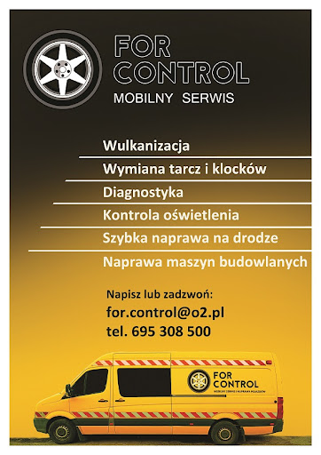 Mobilna Wulkanizacja Mechanik Serwis- For Control