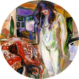 Model by the Wicker Chair