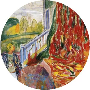 Model in Front of the Verandah