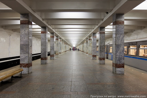 Molodyozhnaya - Subway station in Moscow, Russia
