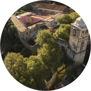 Monasteries on the slopes of Popocatépetl - 