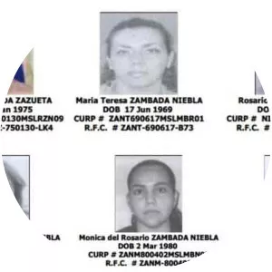 Monica del Rosario Zambada Niebla - Vicente Zambada Niebla's sister
