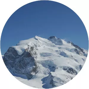 Monte Rosa (Dufourspitze) - Peak in Switzerland