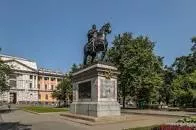 Monument to Peter I - Statue by Carlo Bartolomeo Rastrelli