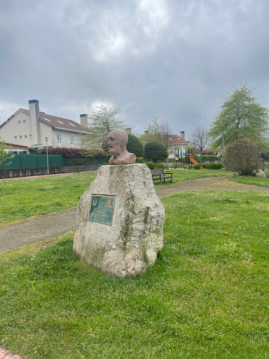 Monumento a Jose Luis Sampedro - Tourist attraction in Oleiros, Galicia, Spain