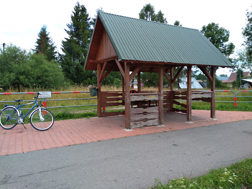 MOR - Podczerwone , SWT - Parking lot for bicycles in Poland