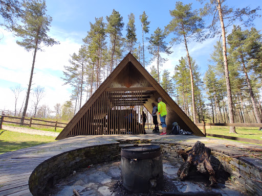 MOR , SWT - Parking lot for bicycles in Czarny Dunajec, Poland