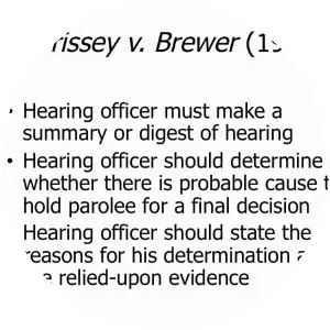 Morrissey v. Brewer