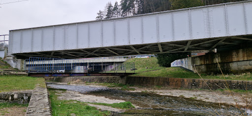 Most kolejowy nad potokiem Czercz - Bridge in Piwniczna-Zdroj, Poland