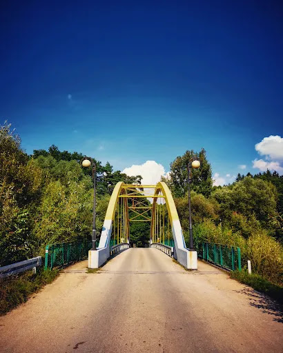 Most na rzece Paleczce - Bridge in Zembrzyce, Poland