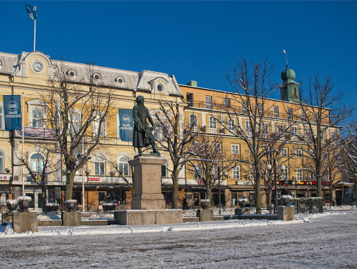 Motala Stora Torget - Bus stop in Motala, Sweden
