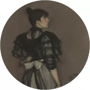 Mother of Pearl and Silver: The Andalusian - Painting by James Abbott McNeill Whistler