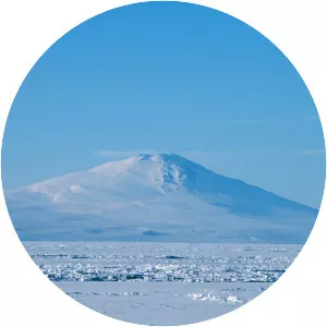Mount Melbourne - Stratovolcano in the Antarctic