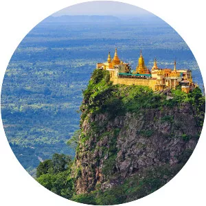 Mount Popa - Volcano in Myanmar