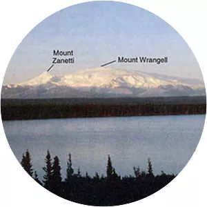 Mount Wrangell - Shield volcano in Alaska