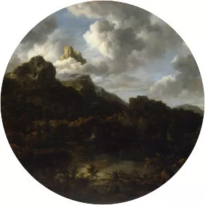 Mountain Landscape with a Watermill