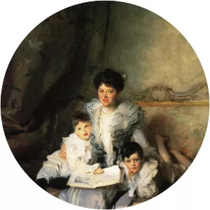 Mrs Knowles and her Children