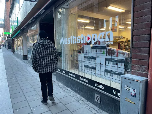 Musikshopen AB - Music store in Vasteras, Sweden