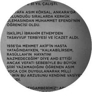 Mustafa Âsım Köksal