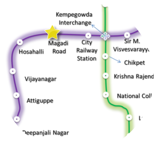 Mysore Road metro station