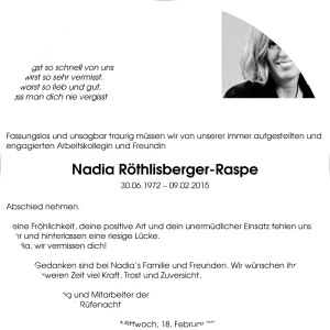 Nadia Röthlisberger-Raspe