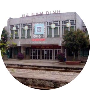Nam Định station - Train station in Nam Dinh, Vietnam