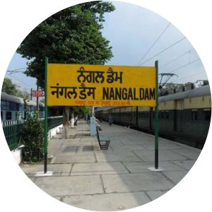 Nangal Dam railway station