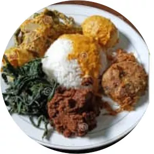 Nasi Padang - Indonesian dish
