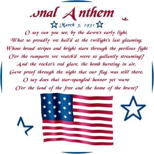 National Anthem Day
