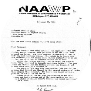 National Association for the Advancement of White People