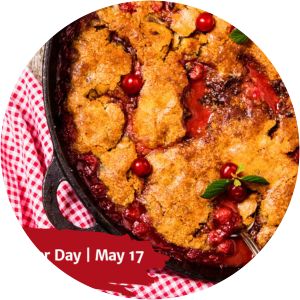 National Cherry Cobbler Day