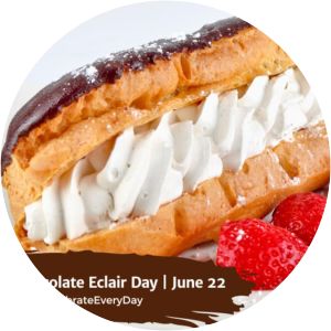 National Chocolate Eclair Day
