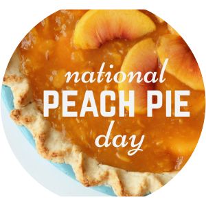 National Peach Pie Day