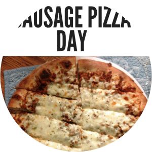 National Sausage Pizza Day