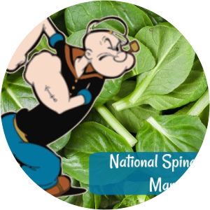 National Spinach Day