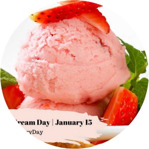 National Strawberry Ice Cream Day