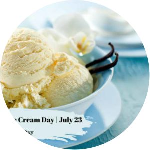 National Vanilla Ice Cream Day
