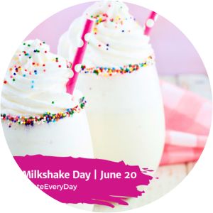 National Vanilla Milkshake Day
