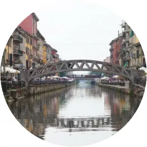 Naviglio Grande - Canal in Italy