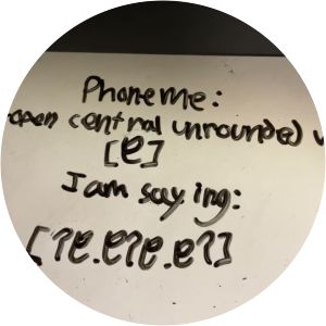 Near-open central vowel - Language writing system