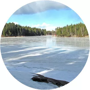 Nedre Rudasjön - Lake in Sweden