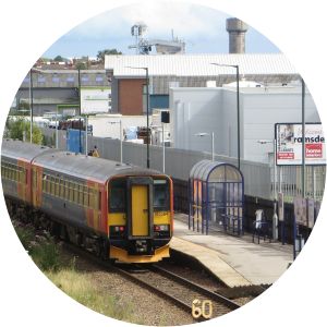 New Clee railway station