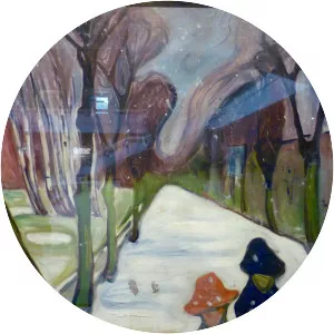 New Snow in the Avenue - Artwork