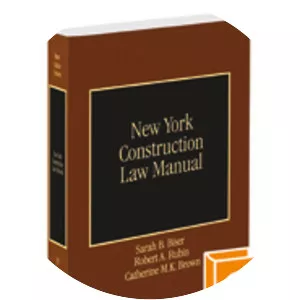 New York Construction Law Manual - Book