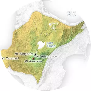 North Island Volcanic Plateau - Volcanic plateau in New Zealand