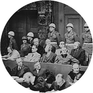Nuremberg trials photograph