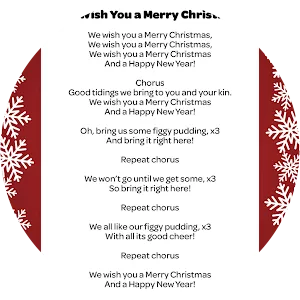 o tannenbaum we wish you a merry christmas