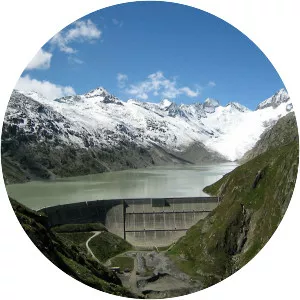 Oberaarsee - Reservoir in Switzerland