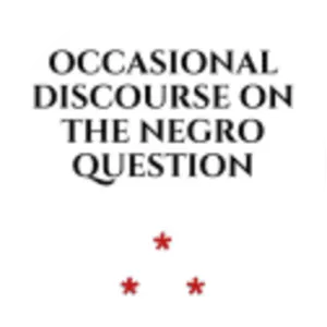 Occasional Discourse on the Negro Question - Book by Thomas Carlyle
